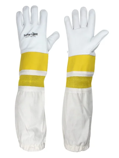 Beekeeping Gloves Adjustable Sleeves | Ventilated Sting Proof